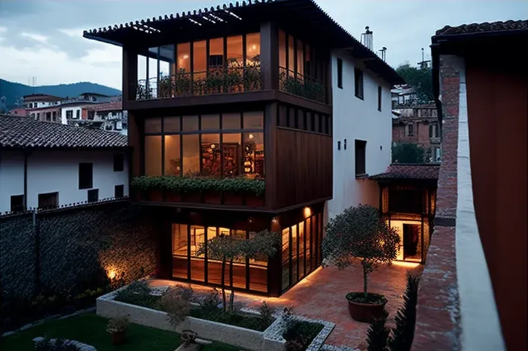 La Casa de Hormigón: Una Belleza Mediterránea en Quito