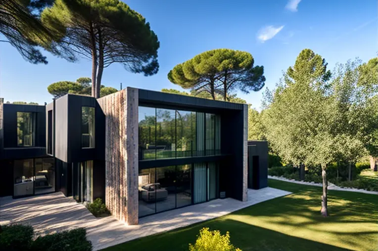 Vive en el futuro en esta Villa de arquitectura de estilo high-tech en un parque natural de Girona