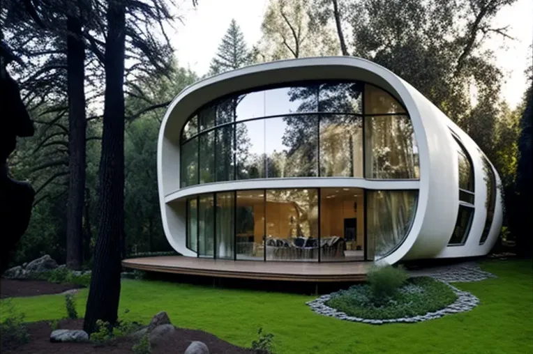 La arquitectura futurista en el corazón de la naturaleza