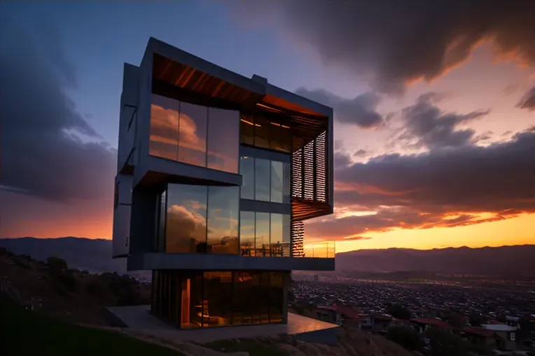 Espectacularidad en cada detalle: Casa con curvas imposibles y vistas panorámicas en Bolivia