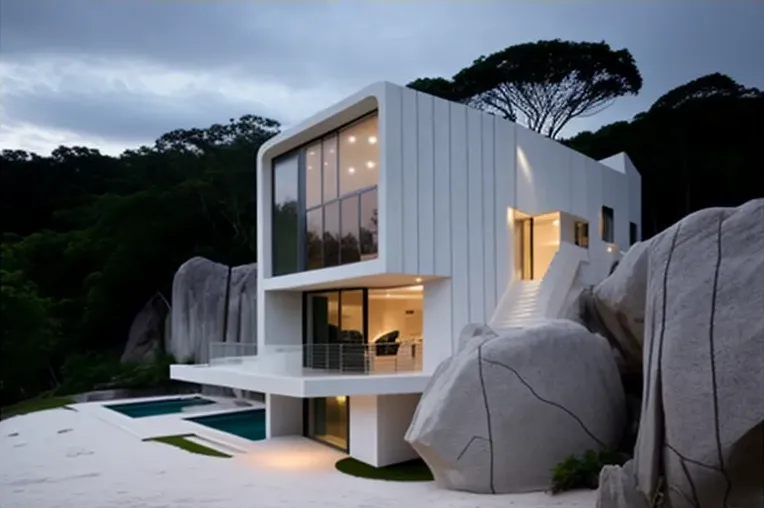 Arquitectura moderna y vistas impresionantes en esta Casa de lujo en São Paulo