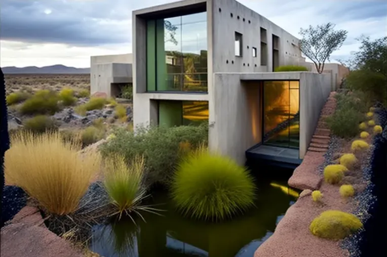 Retiro privado en un entorno natural: Casa con piscina y jardines con cascadas en Arequipa