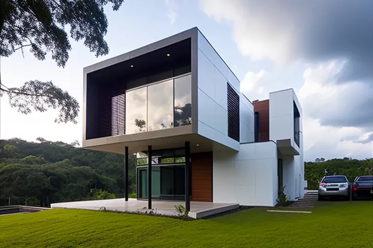 Experimenta la arquitectura minimalista en esta villa privada en Panama City