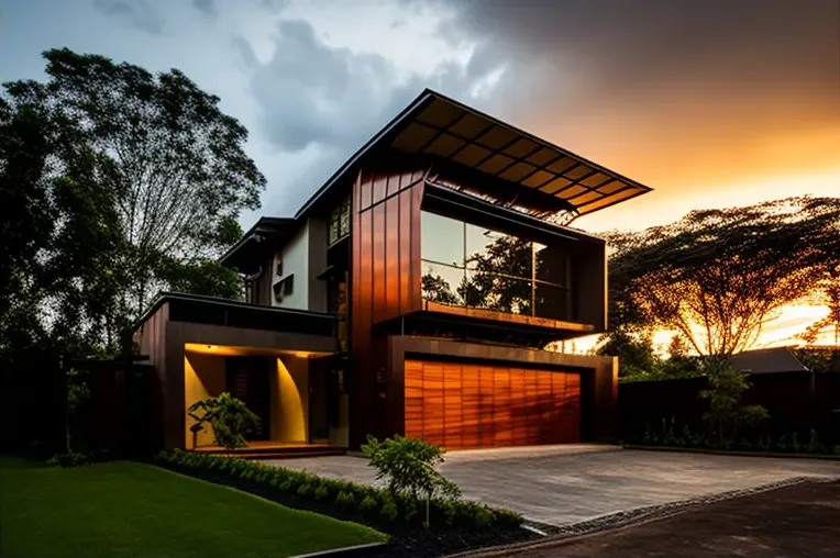 Garaje privado y diseño innovador en esta casa de lujo en Iquitos