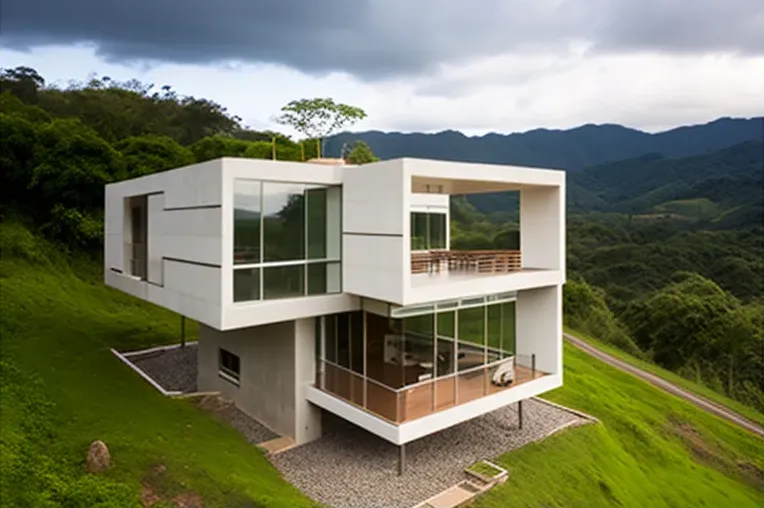 Vistas panorámicas y diseño minimalista en esta impresionante casa de lujo en San Andrés