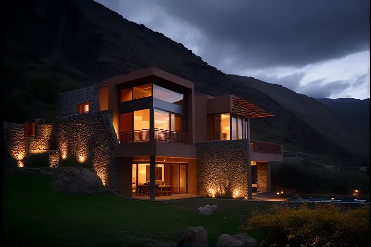 Iluminación natural y materiales de lujo en esta casa de estilo mediterráneo en Trujillo