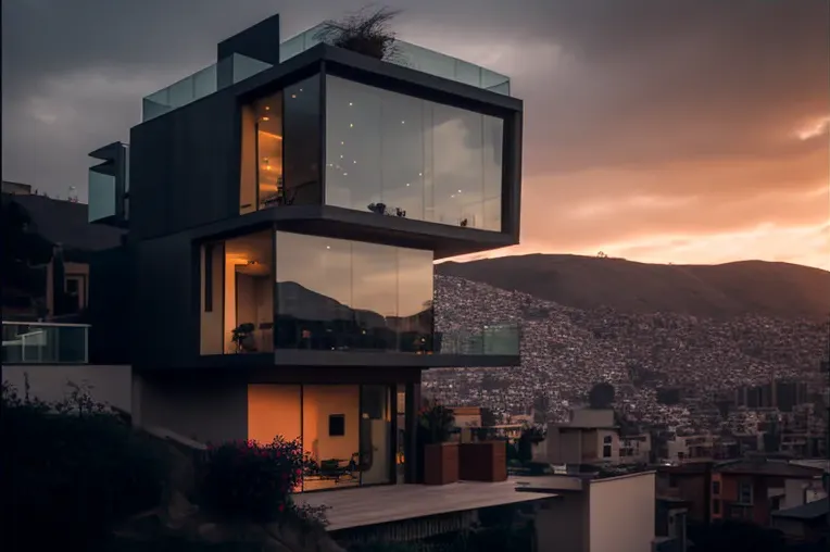 Espectacular casa de diseño moderno en una zona privilegiada de Lima