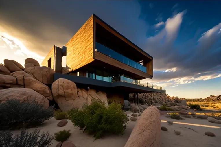 Vive en un espacio amplio y luminoso gracias a los techos altos en esta Villa de diseño en Los Cabos