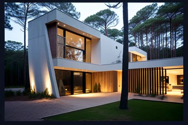 Arquitectura contemporánea en armonía con la naturaleza en esta impresionante casa en Punta del Este