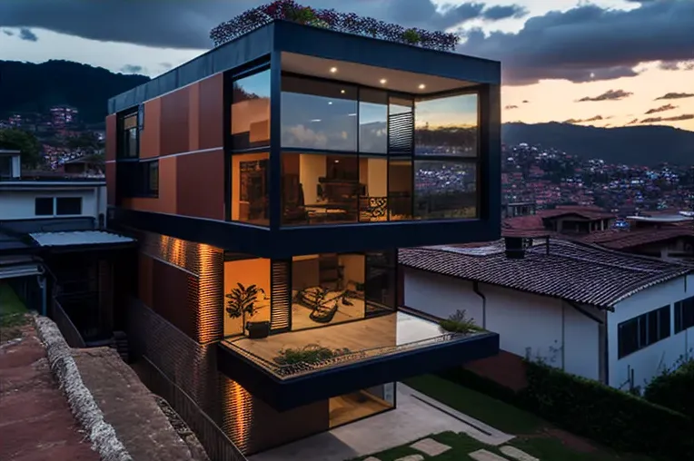 La naturaleza y la arquitectura se unen en esta impresionante Casa de Cali