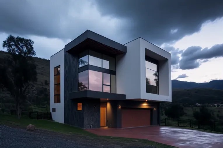 Vistas impresionantes y sofisticación en una casa de fibra de carbono en Cuenca