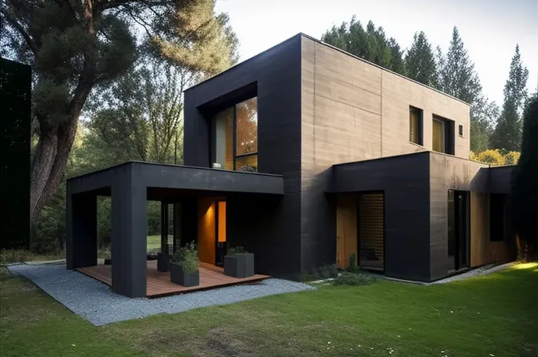 Relájese en el sonido de la cascada en esta Casa de estilo mediterráneo en Pucón