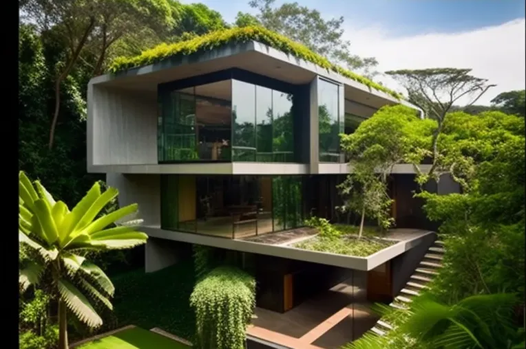 La elegancia de la piedra natural en la Casa high-tech en Rio de Janeiro