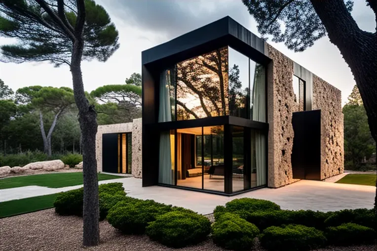 Diseño de vanguardia y entorno natural en esta impresionante villa en Mallorca