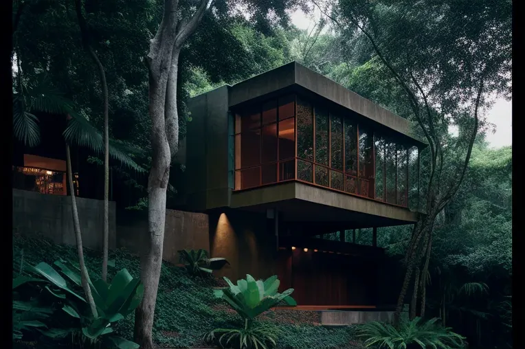 Experimente la belleza de la naturaleza y el lujo en esta impresionante casa de vanguardia en Caracas