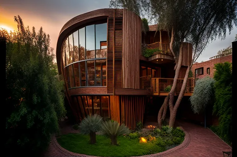 Armonía con la naturaleza en esta impresionante casa de estilo contemporáneo en La Paz