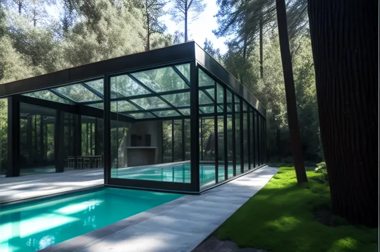 Escape a la naturaleza en esta impresionante villa de arquitectura ecológica