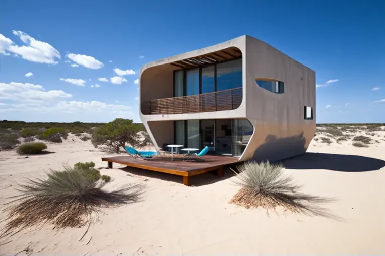 Espectacular Villa Minimalista con Techos Altos cerca de la Playa en Formentera