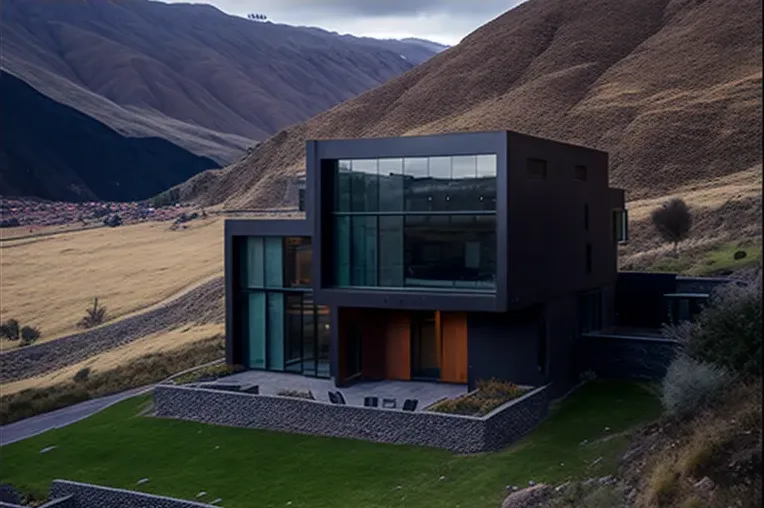 Disfruta de la naturaleza en esta villa de lujo de arquitectura contemporánea