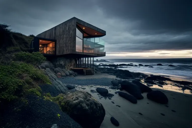 La casa vanguardista con vistas impresionantes en Puerto Varas