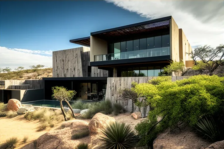 Vivienda de ensueño en Los Cabos: Villa de arquitectura ecológica con acero inoxidable y bambú