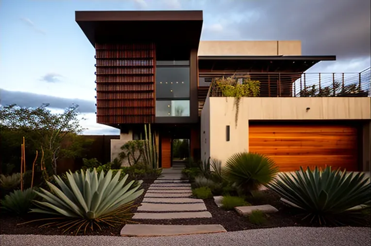 Luz y naturaleza en Los Cabos: Villa de arquitectura ecológica con sistema de iluminación exterior