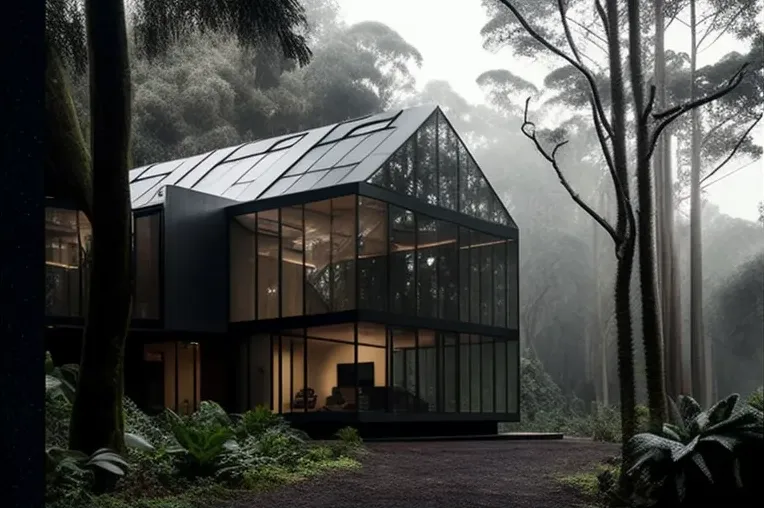 La naturaleza y la arquitectura sostenible se unen en esta casa en Bogotá