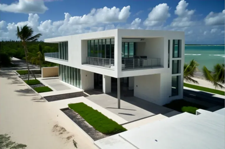 Experimenta el lujo y la modernidad en esta villa contemporánea en la costa de República Dominicana