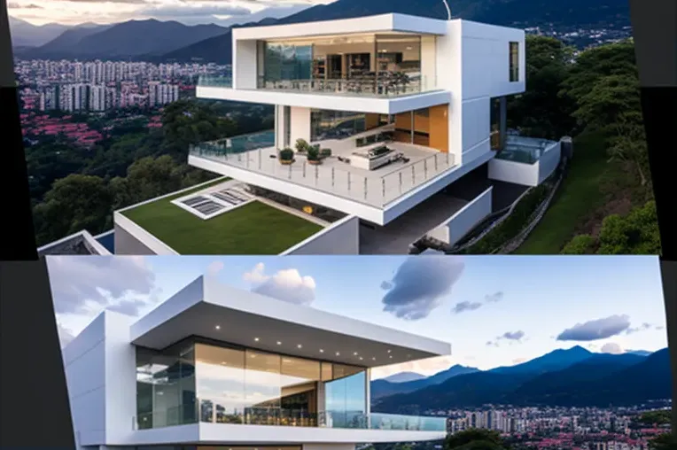 Casa de lujo de estilo high-tech con vistas panorámicas en Caracas