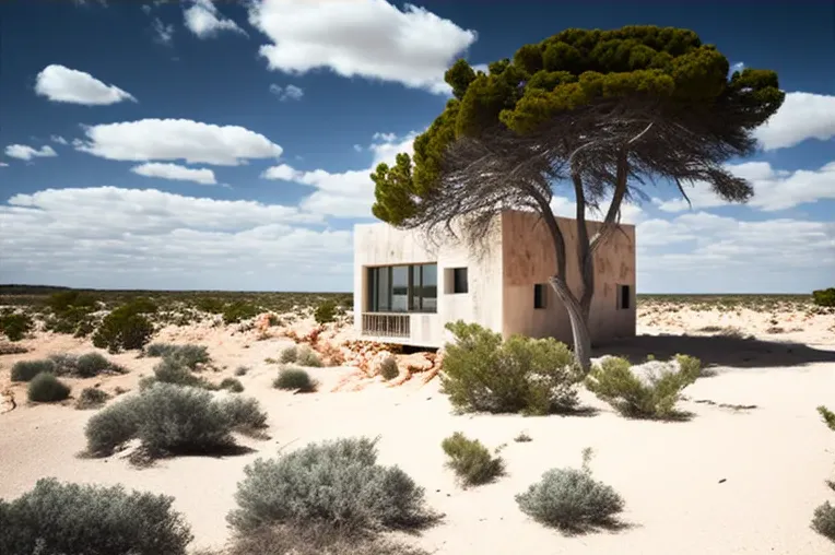 Retiro privado en la montaña con vistas espectaculares y piscina al aire libre en Formentera