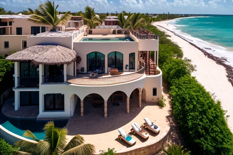 Vida de lujo en un entorno tropical con vistas impresionantes en Playa del Carmen