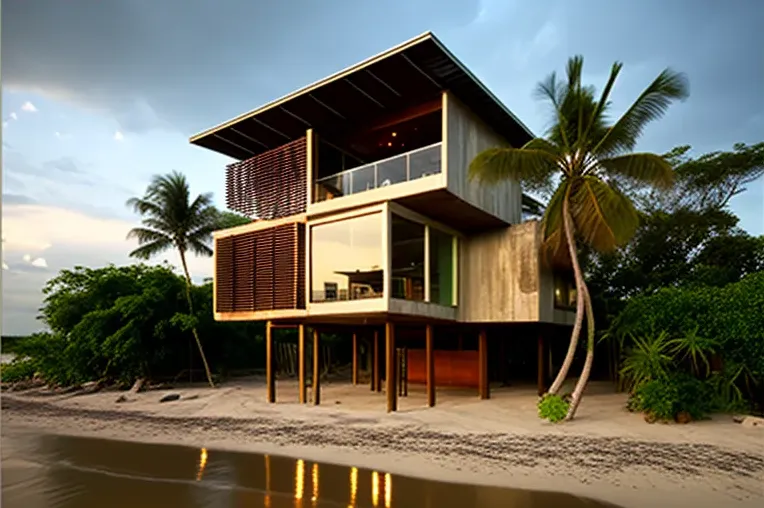 Sueño hecho realidad en Iquitos: Casa de arquitectura moderna cerca de la playa con piscina y jardines con cascadas