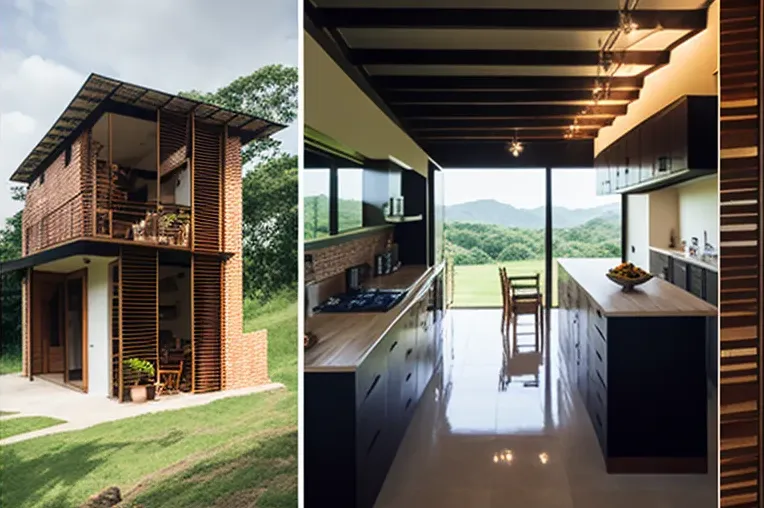 La arquitectura y la naturaleza se unen en esta casa moderna en Cartagena