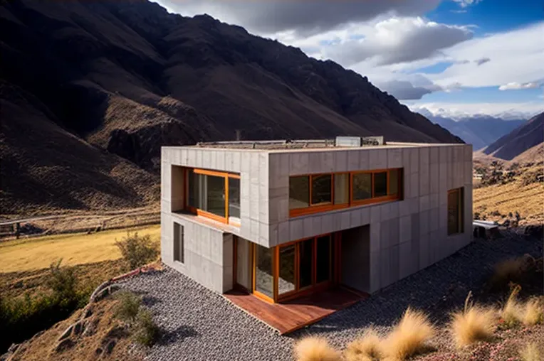 Escape a las montañas de Cusco en esta casa de arquitectura ecológica con jacuzzi de vapor y curvas imposibles