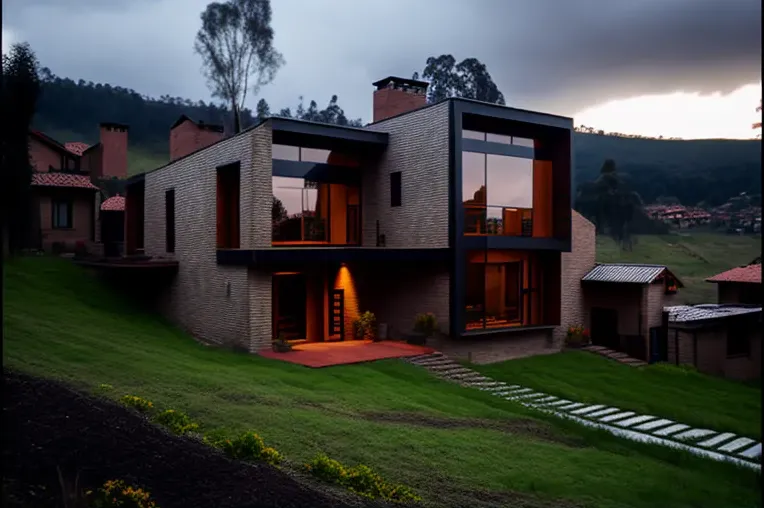 Armonía con la naturaleza en Cuenca: Casa ecológica con estacionamiento techado y techos altos