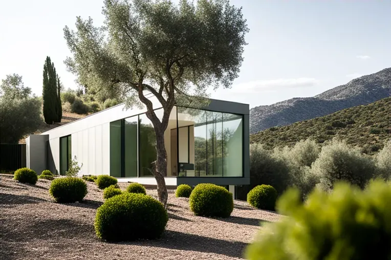 La Oasis en la Montaña: Casa de Arquitectura de Vanguardia