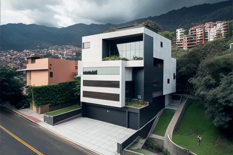 Escape a la naturaleza en esta impresionante casa de lujo con jardines privados en Caracas