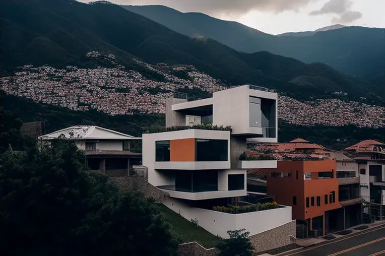 Sensación de tranquilidad y equilibrio en esta impresionante casa de diseño en la montaña de Caracas