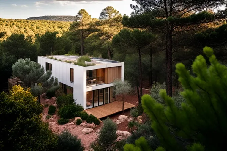 Oasis de tranquilidad en el bosque de Ibiza