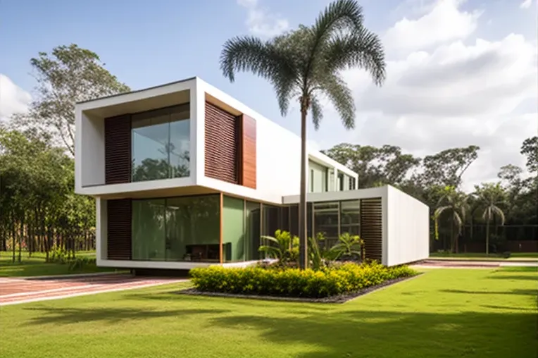 Vida de lujo en medio de la naturaleza con casa de diseño en Barranquilla, Colombia