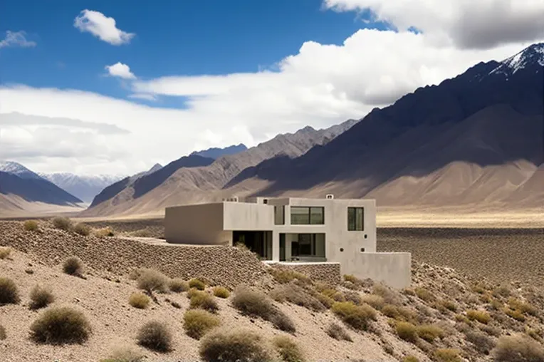 Vista panorámica y diseño contemporáneo: Villa de lujo en Arequipa, Peru