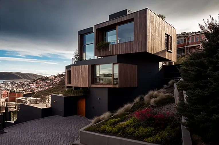 Sueño de Montañas: Villa de Lujo con Curvas Imposibles en Valparaíso