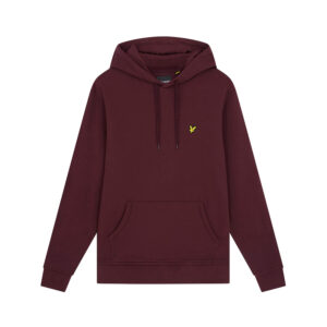 Lyle & Scott Pullover Hoodie Burgundy