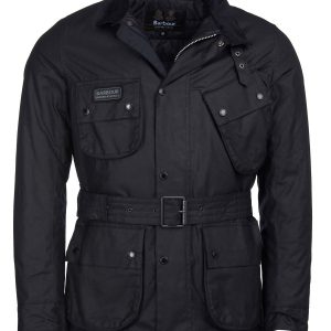 Barbour International New SL International Wax Jacket Black