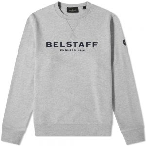 Belstaff 1924 Sweatshirt Grey Melange Dark Ink