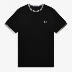 Fred Perry Twin Tipped T-Shirt Black