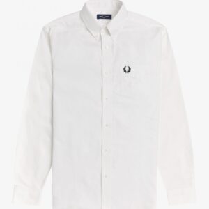 Fred Perry Oxford Shirt White