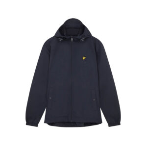 Lyle & Scott Zip Through Hooded Jacket -Dark Navy