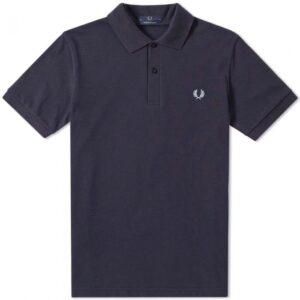 Fred Perry Reissues Original Plain Polo Navy Ice