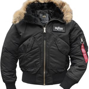 Alpha Industries 45P Hooded Black